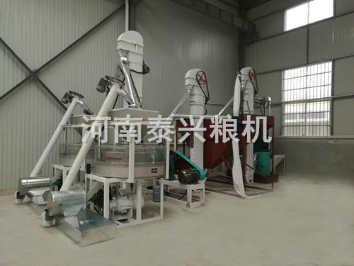 甘肅天水雙組石磨面粉機安裝案例