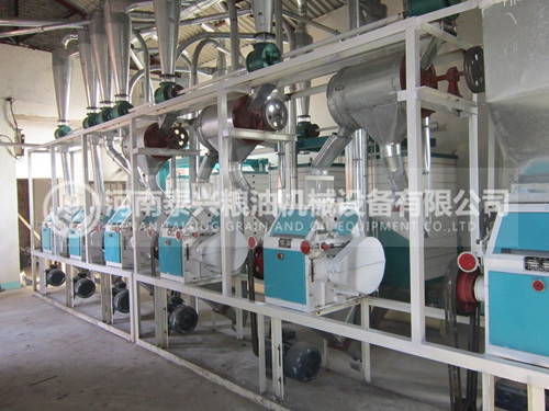 25噸臥式面粉機械成套設備