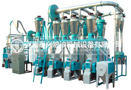 4組面粉機成套設備